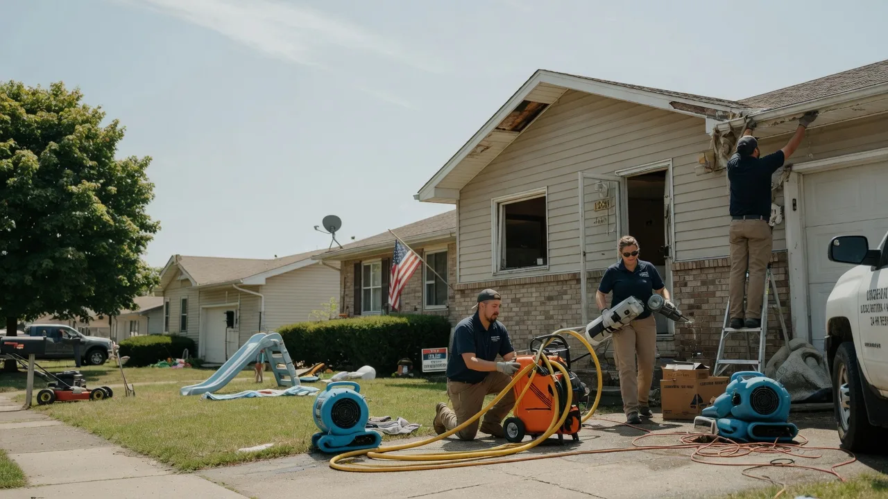 Water Damage Restoration in Monticello, IL near me